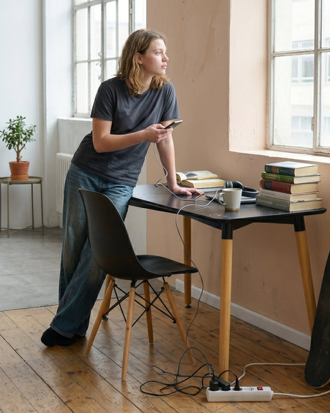 Combo Escritorio TOWER + Silla TOWER negro