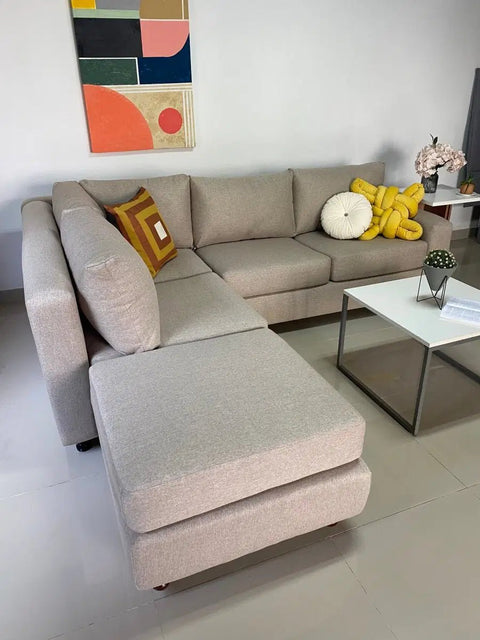 Esquinero MONTREAL 4L + Puf - Open Hogar