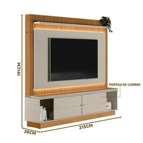 Estante GUARAPES ripado - Open Hogar