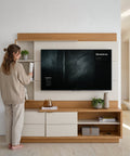 Estante para TV ATALANTA nature - Open Hogar
