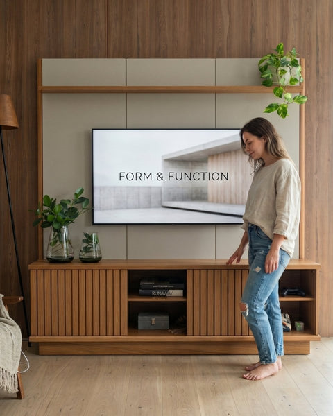 Estante para TV CATENA nature - Open Hogar