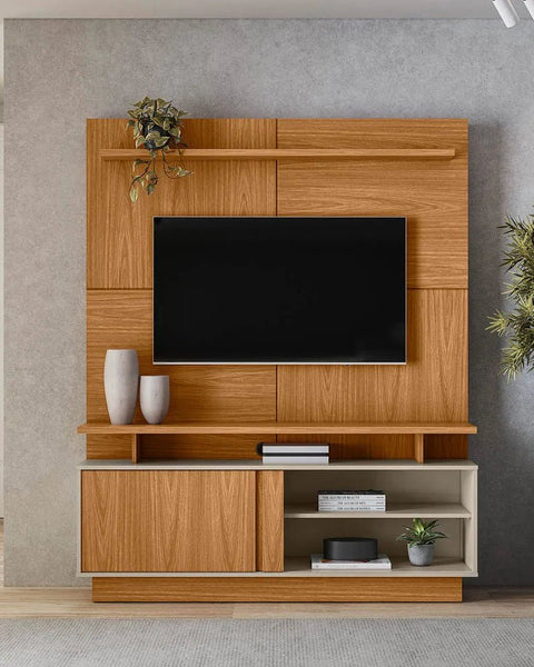 Estante para TV VECTRA nature - Open Hogar