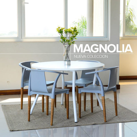 Set Mesa MAGNOLIA PALTA gris