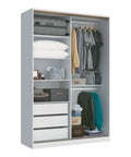 Guardarropa AURORA blanco - Open Hogar