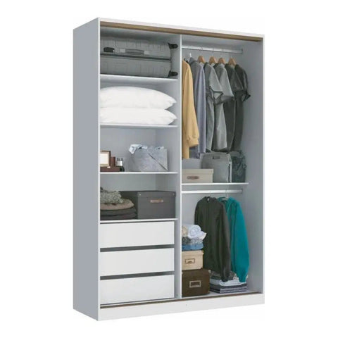 Guardarropa AURORA blanco - Open Hogar