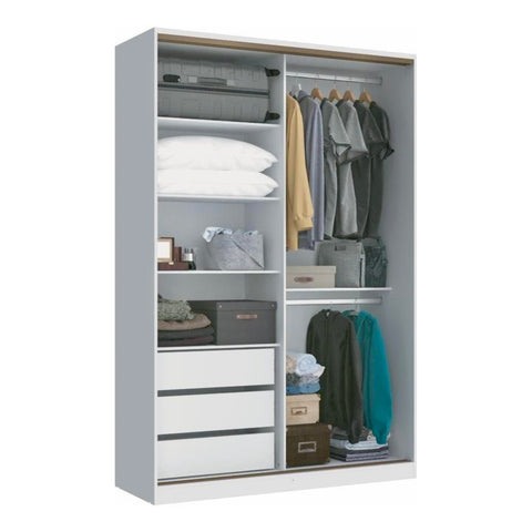 Guardarropa AURORA blanco - Open Hogar