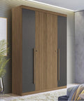 Guardarropa BRUNE gris - Open Hogar