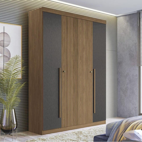 Guardarropa BRUNE gris - Open Hogar