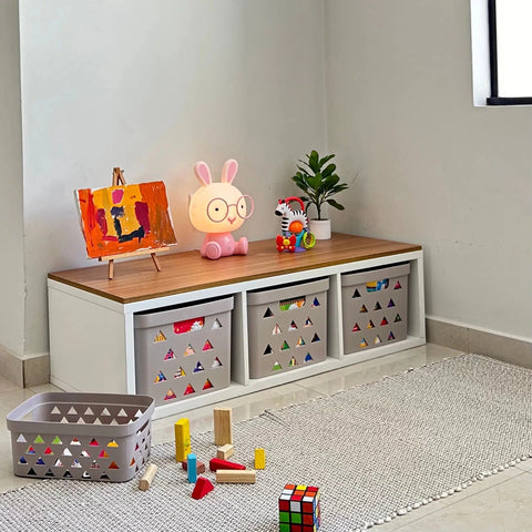 Juguetero BOX x3 bajo - Open Hogar