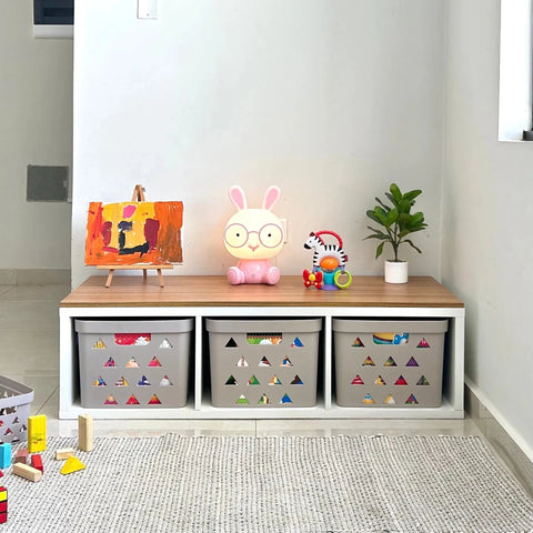 Juguetero BOX x3 bajo - Open Hogar