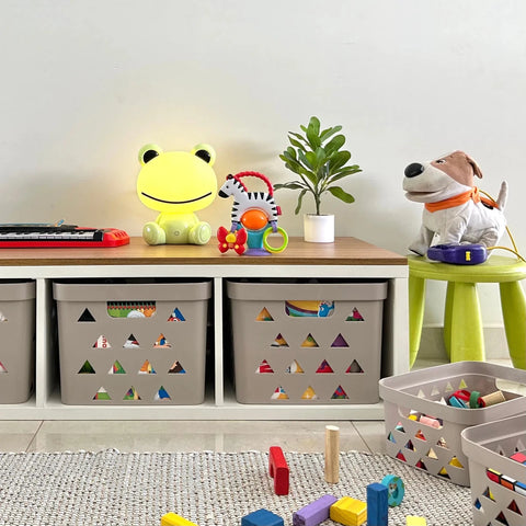 Juguetero BOX x4 bajo - Open Hogar