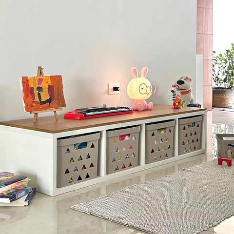 Juguetero BOX x4 bajo - Open Hogar