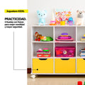 Juguetero KIDS amarillo - Open Hogar