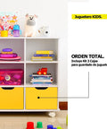 Juguetero KIDS amarillo - Open Hogar