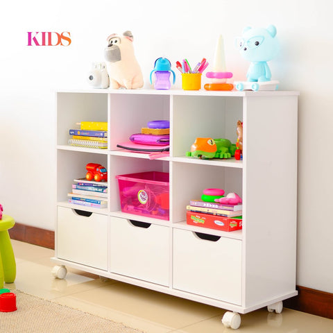 Juguetero KIDS blanco - Open Hogar