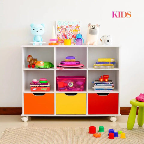 Juguetero KIDS blanco color - Open Hogar