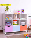 Juguetero KIDS blanco pastel - Open Hogar