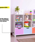 Juguetero KIDS blanco pastel - Open Hogar