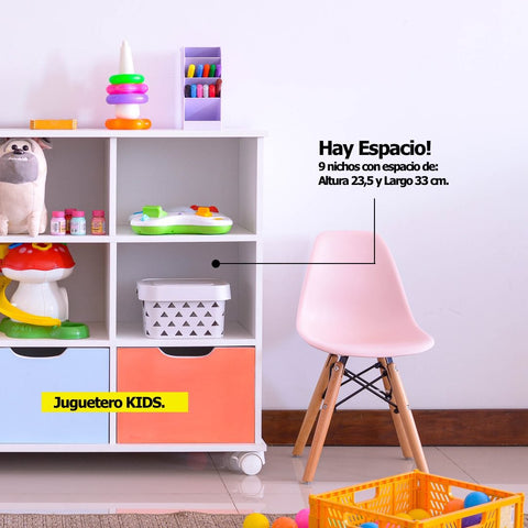 Juguetero KIDS pastel - Open Hogar