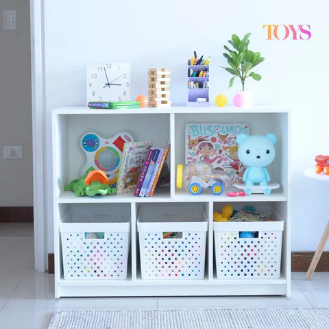 Juguetero NEW TOYS blanco - Open Hogar