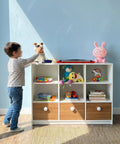 Juguetero PLAY blanco nature - Open Hogar