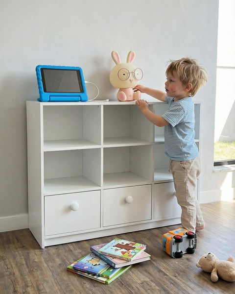 Juguetero PLAY blanco blanco