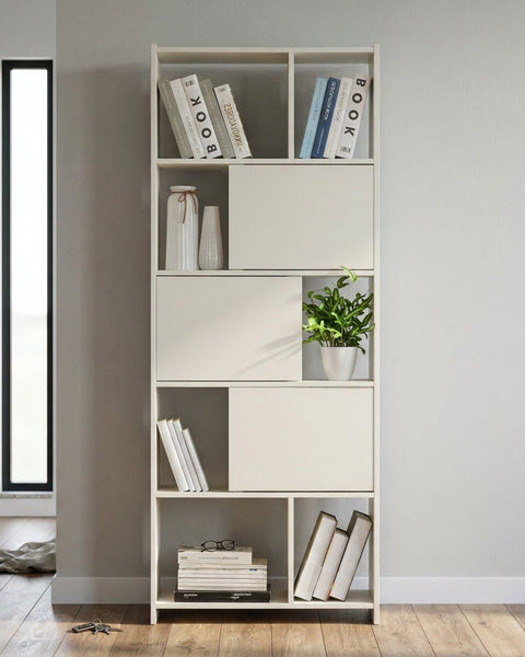 Librero BOOK blanco - Open Hogar