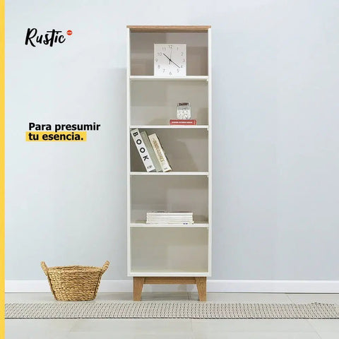 Librero NATIVA alto - Open Hogar