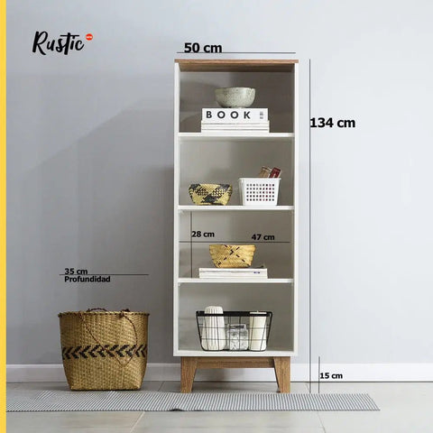 Librero NATIVA medio - Open Hogar