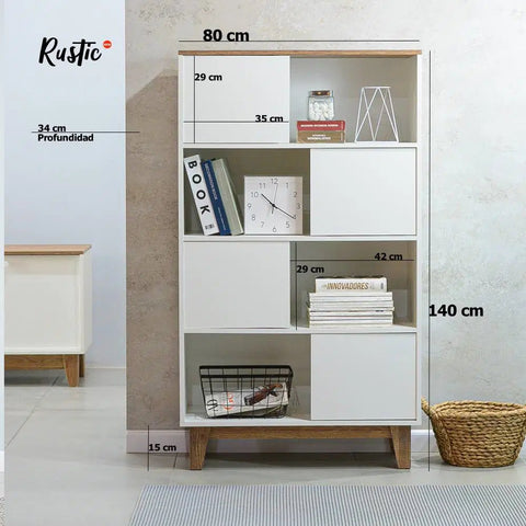 Librero PRADO plus - Open Hogar