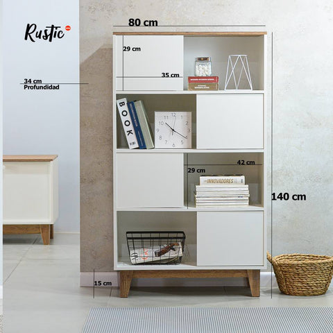 Librero PRADO plus - Open Hogar
