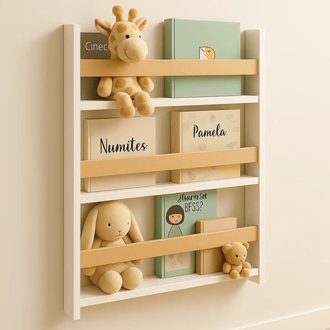 Librero WALLY pino - Open Hogar