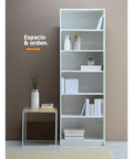 Librero WOKI 60 alto blanco - Open Hogar