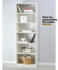 Librero WOKI 60 alto blanco - Open Hogar