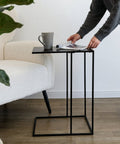 Mesa Auxiliar TEXIA negro - Open Hogar