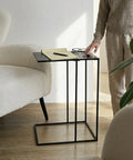 Mesa Auxiliar TEXIA negro - Open Hogar