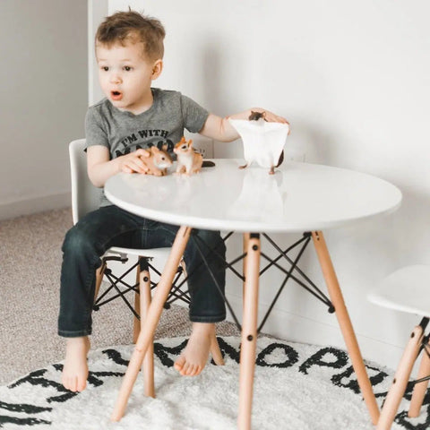 Mesa TOWER KIDS blanco - Open Hogar