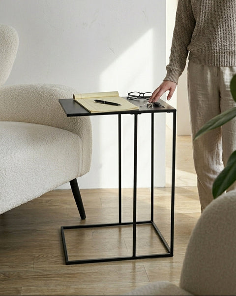 Mesa Auxiliar TEXIA negro