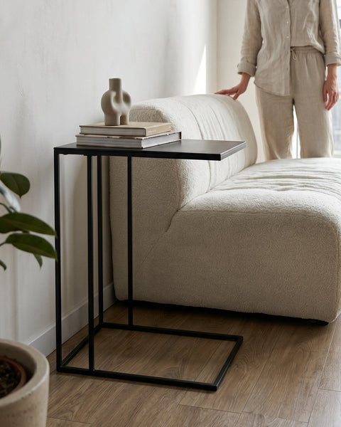 Mesa Auxiliar TEXIA negro