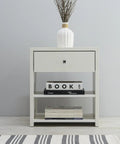 Mesita BOSTON blanco blanco - Open Hogar