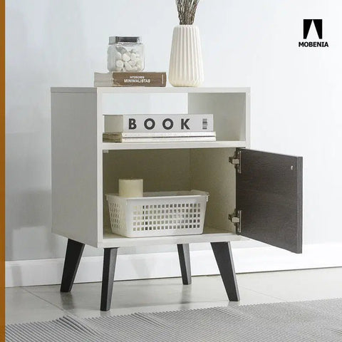 Mesita CONCEPT blanco ebano - Open Hogar