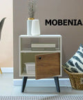 Mesita CONCEPT blanco nature - Open Hogar