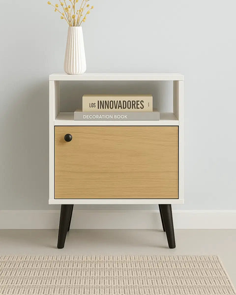 Mesita CONCEPT blanco pino - Open Hogar