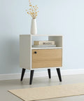 Mesita CONCEPT blanco pino - Open Hogar