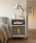 Mesita de Luz ONE blanco - Open Hogar