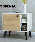 Mesita MOBENIA PLUS blanco pino - Open Hogar