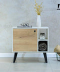 Mesita MOBENIA PLUS blanco pino - Open Hogar