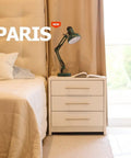 Mesita PARIS blanco blanco - Open Hogar