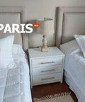 Mesita PARIS blanco blanco - Open Hogar