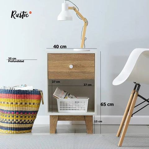 Mesita TERRA blanco nature - Open Hogar